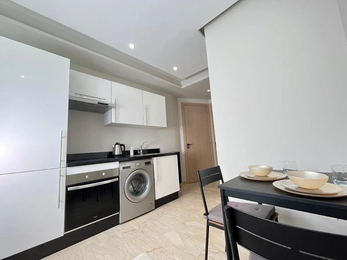 Comfy & Modern Studio At Blv Anfa Casablanca Marokkó